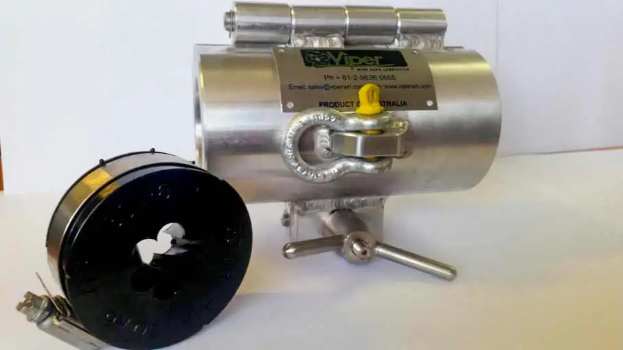 Lube Concepts Schmierstoffe Ueberlingen VMRCS Manueller Seilreiniger Lube Concepts Schmierstoffe Ueberlingen VMRCS Manueller Seilreiniger