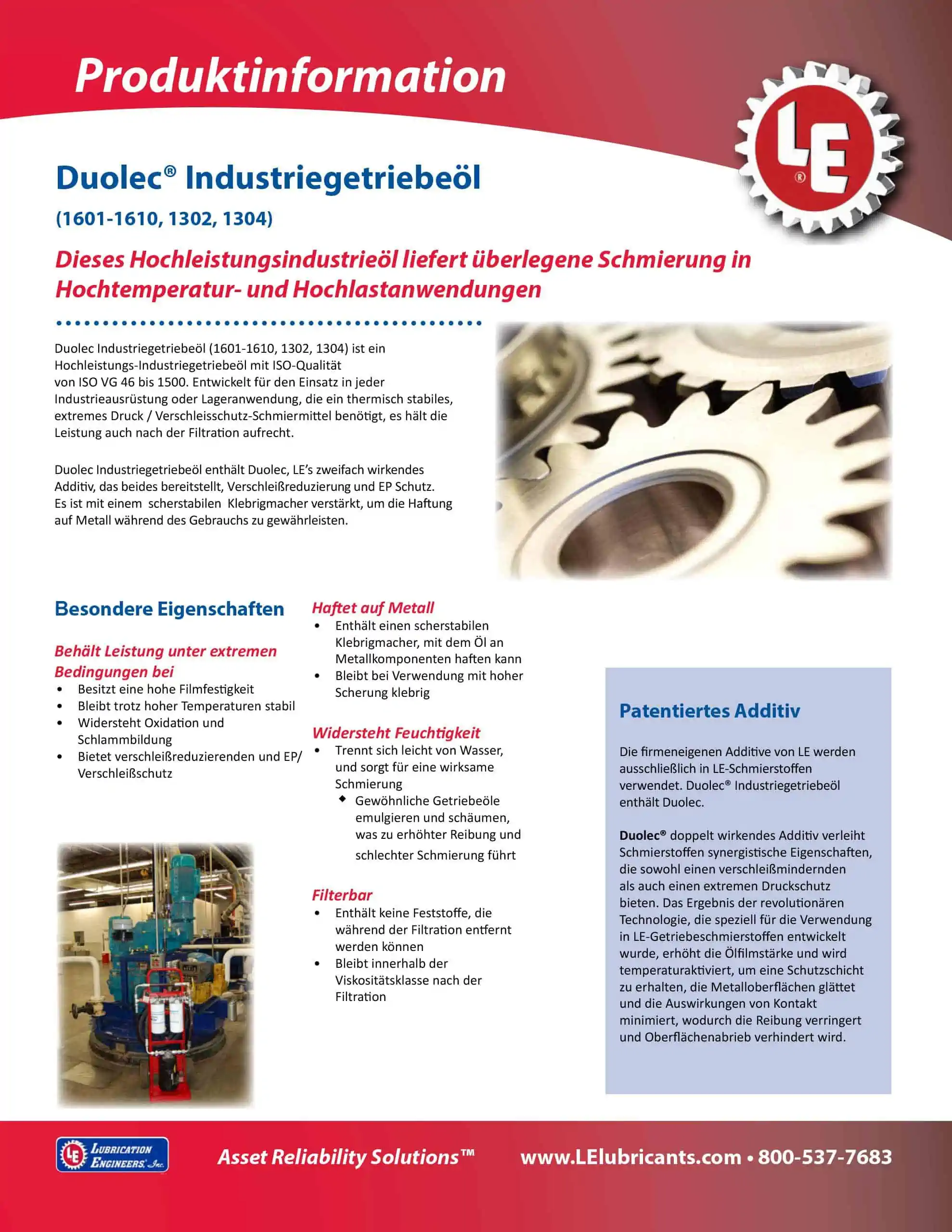 Lube Concetps Schmierstoffe Ueberlingen 1601 1610 Flyer German 1