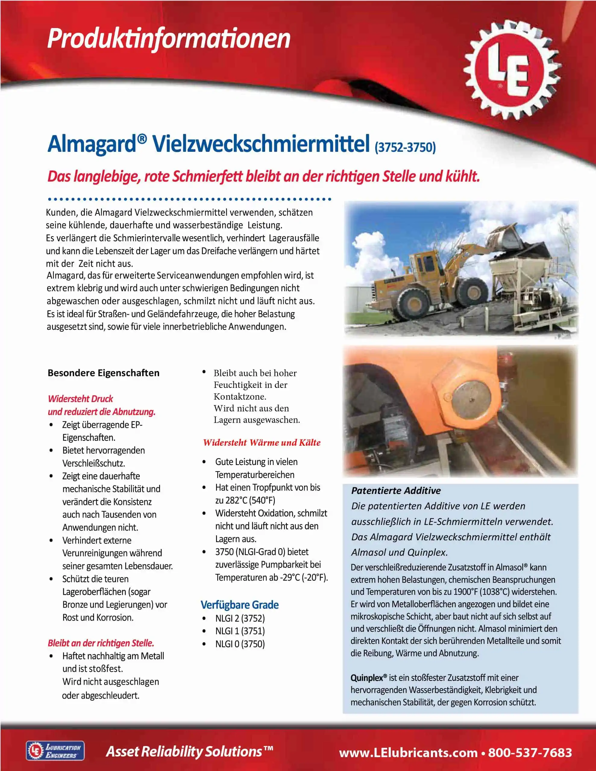 Lube Concetps Schmierstoffe Ueberlingen 3750 3752 Flyer German 1